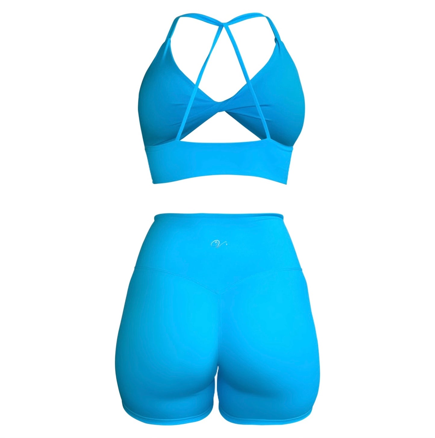 Bikini-Shorts Set (Sky Blue)