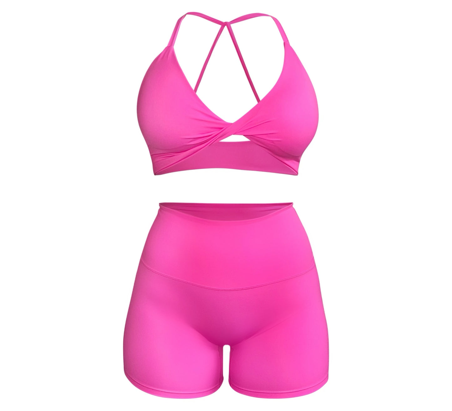 Bikini-Shorts Set (Maui Pink)