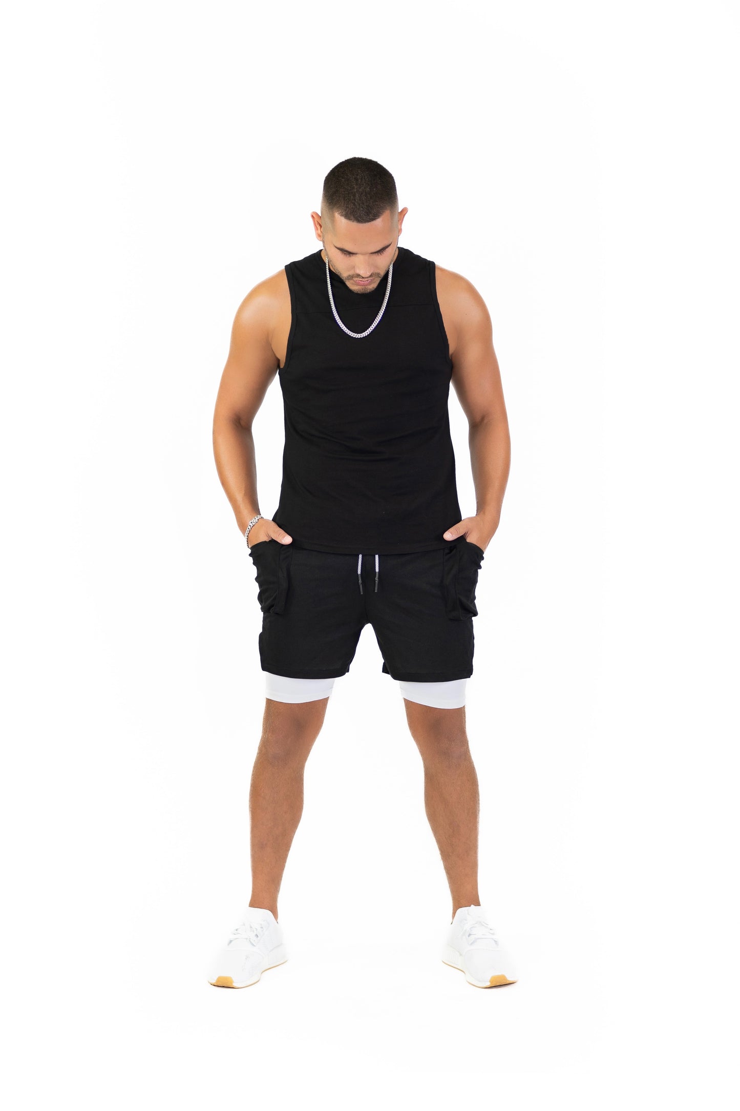 Men’s 2-in-1 Shorts (Black)